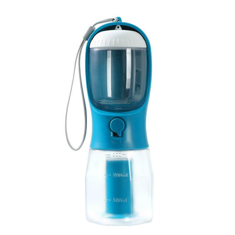 👉 OURCARTS™ 3-in-1 Dog Water Bottle – Portable Pet Travel Feeding & Waste Kit