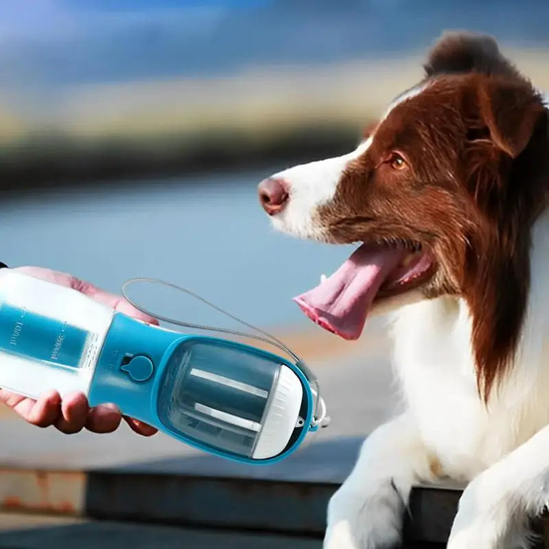 👉 OURCARTS™ 3-in-1 Dog Water Bottle – Portable Pet Travel Feeding & Waste Kit
