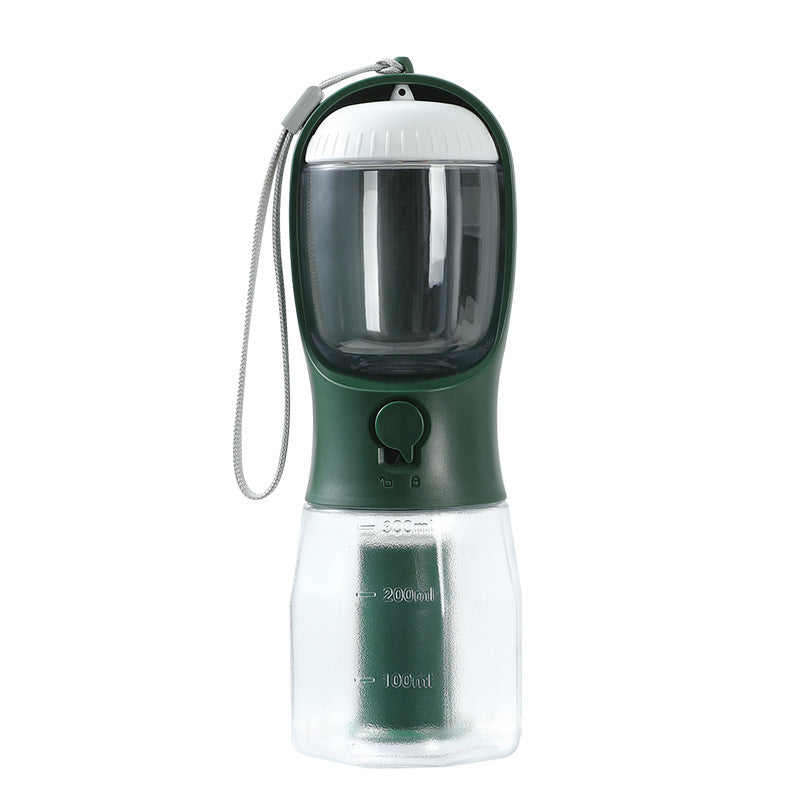 👉 OURCARTS™ 3-in-1 Dog Water Bottle – Portable Pet Travel Feeding & Waste Kit